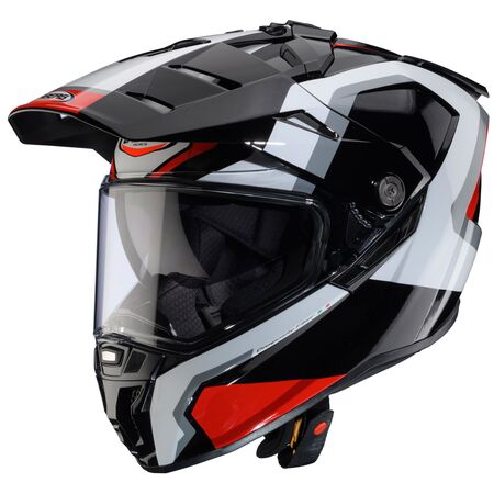 Caberg Helm Tanami Scram schwarz/weiß-rot