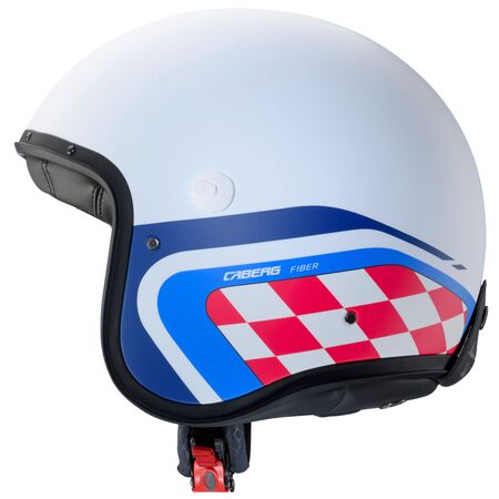 Caberg Helm Freeride X Daytona matt-weiß/blau-rot