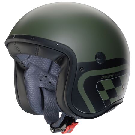 Caberg Helm Freeride X Daytona matt-grün/schwarz-silber