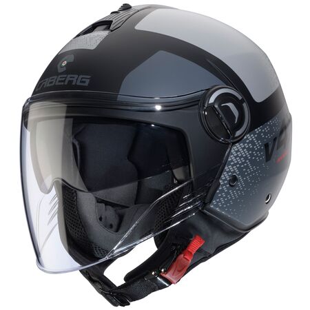 Caberg Helm | Riviera V4 X | Alpha | matt-schwarz/anthrazit-grau