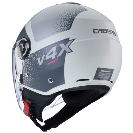 Caberg Helm | Riviera V4 X | Alpha | matt-sand/anthrazit-grau