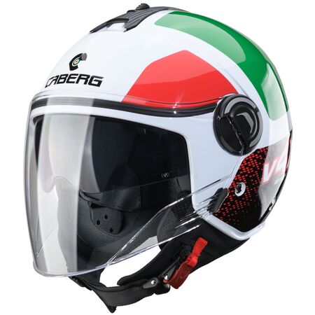 Caberg Helm Riviera V4 X Alpha Italia weiß/rot-grün