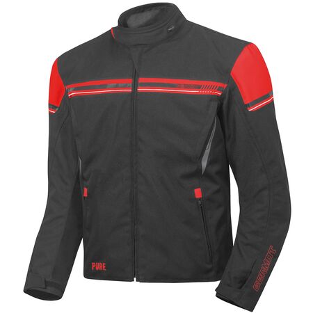 Germot Jacke Pure schwarz/rot