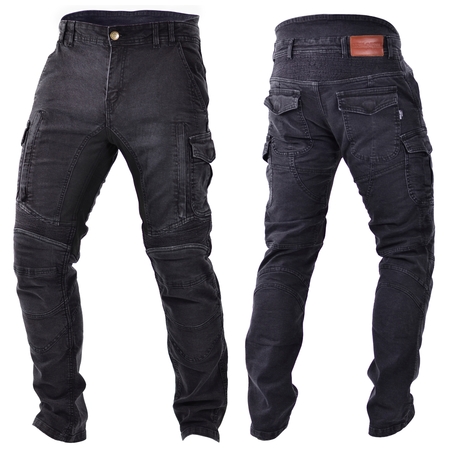 Trilobite Jeans Acid Scrambler Doublelayer CE AAA Herren schwarz - L32