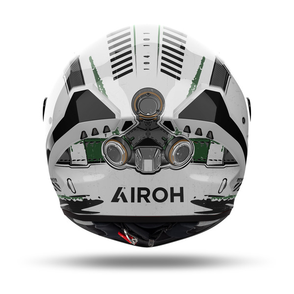 Airoh Helm | Connor | Alligator | weiß/grau-grün