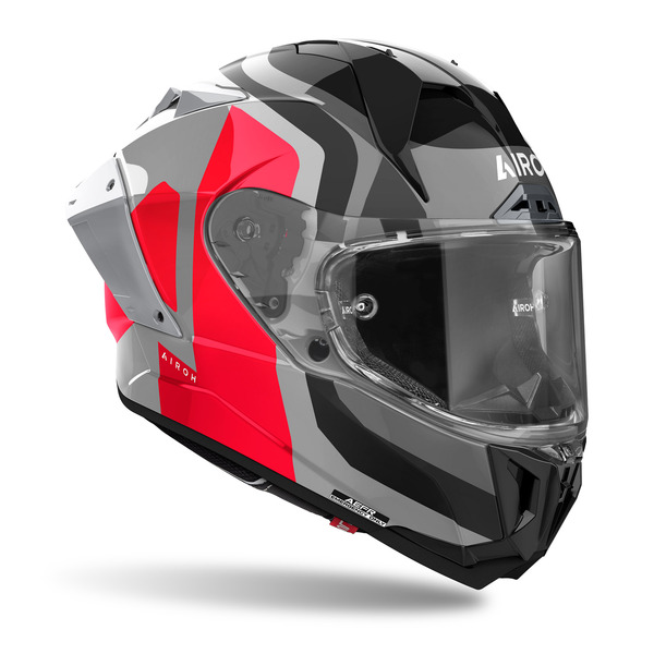 Airoh Helm | GP 800 | Competition | grau/schwarz-rot