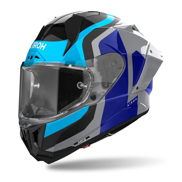 Airoh Helm | GP 800 | Competition | grau/schwarz-blau