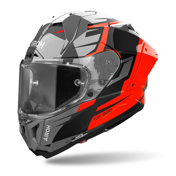 Airoh Helm | GP 800 | Master | grau/schwarz-orange