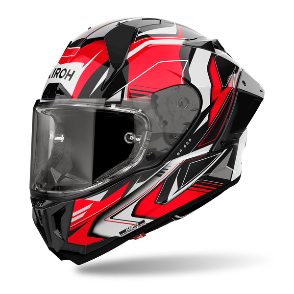 Airoh Helm | GP 800 | Must | schwarz/weiß-rot