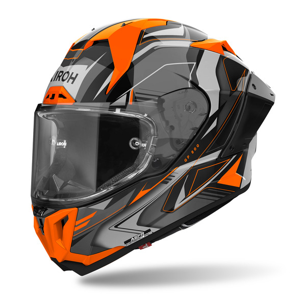 Airoh Helm | GP 800 | Must | schwarz/grau-orange