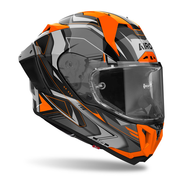 Airoh Helm | GP 800 | Must | schwarz/grau-orange