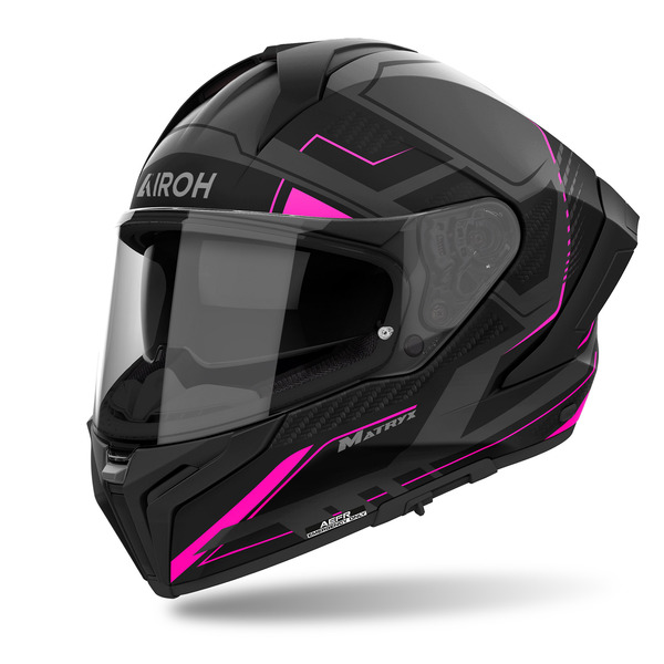 Airoh Helm | Matryx | Rocket | matt-grau/schwarz-pink