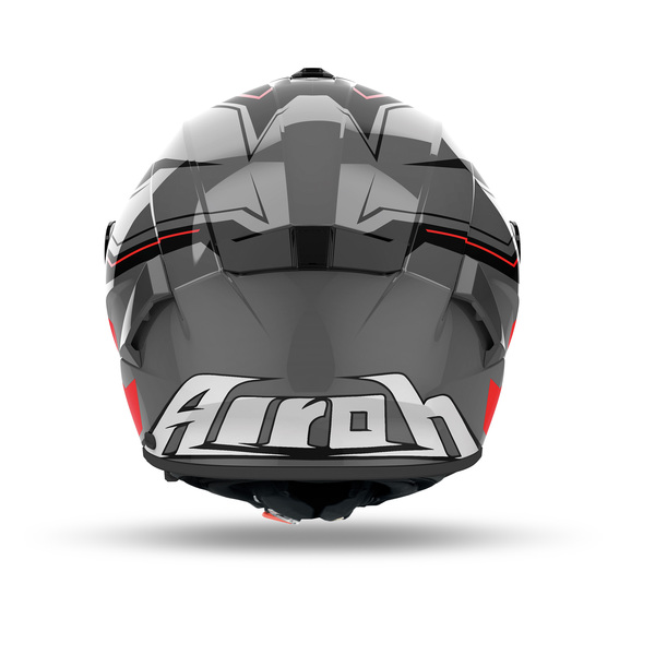 Airoh Helm | Spark 2 | Dart | grau/schwarz-rot