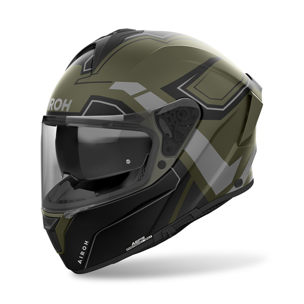 Airoh Helm | Spark 2 | Dart | military grün/schwarz-grau