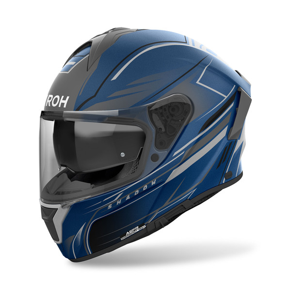 Airoh Helm | Spark 2 | Shadow | matt-blau/schwarz-grau