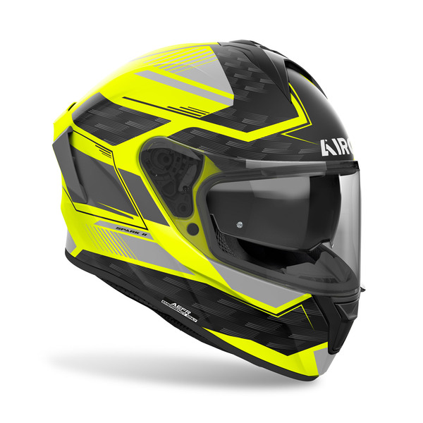 Airoh Helm | Spark 2 | Zenith | matt-schwarz/grau-fluo-gelb