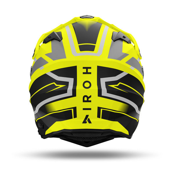 Airoh Helm | Commander 2 | Mavick | matt-fluo-gelb/schwarz-grau