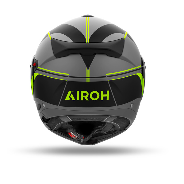 Airoh Helm | Specktre | Leaf | matt-grau/schwarz-fluo-gelb