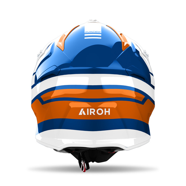 Airoh Helm | Aviator Ace 2 | Sake | weiß/orange-blau