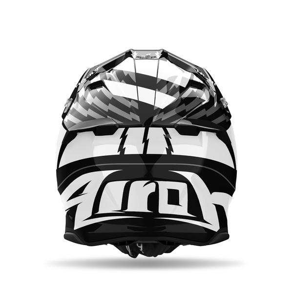 Airoh Helm | Twist 3 | Thunder | schwarz/weiß-grau