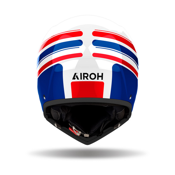 Airoh Helm | J 110 | Eon | weiß/blau-rot