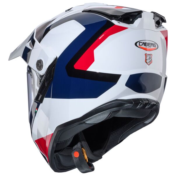 Caberg Helm Tanami Scram weiß/blau-rot