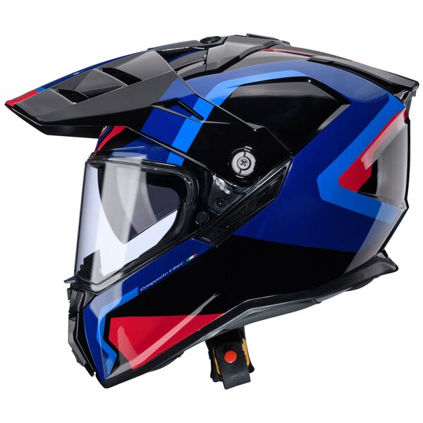 Caberg Helm Tanami Scram schwarz/blau-rot