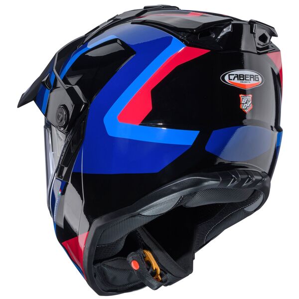 Caberg Helm Tanami Scram schwarz/blau-rot