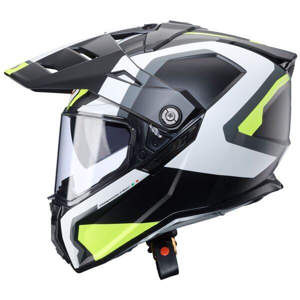 Caberg Helm | Tanami | Scram | matt-schwarz/grau-fluo-gelb