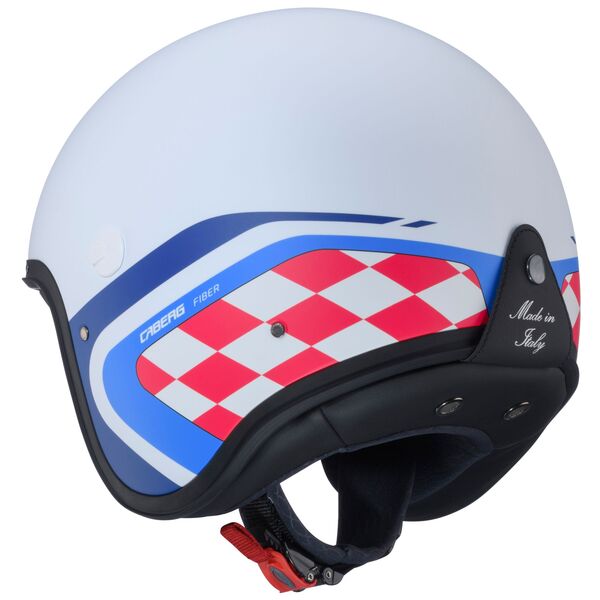 Caberg Helm Freeride X Daytona matt-weiß/blau-rot