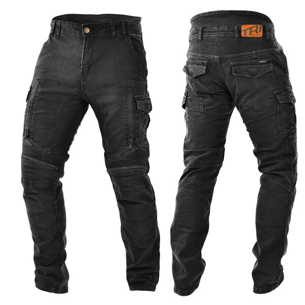 Trilobite Jeans Acid Scrambler 2.0 Monolayer CE AAA Herren schwarz - L32