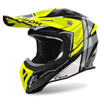 Airoh Helm | Aviator Ace 2 | Engine | grau/schwarz-fluo-gelb