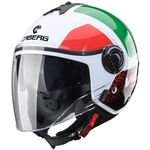 Caberg Helm | Riviera V4 X | Alpha | Italia weiß/rot-grün